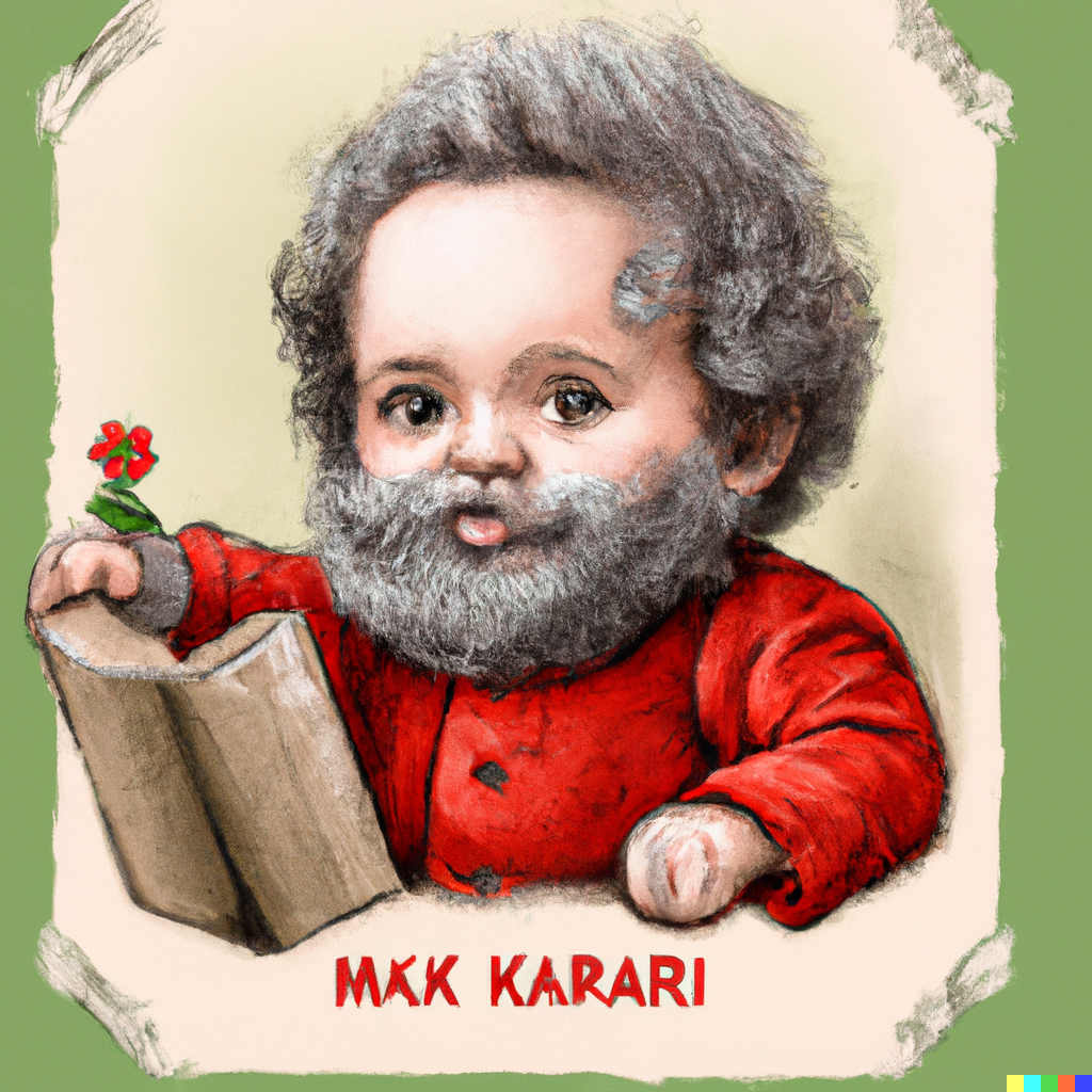 DALL·E 2023-12-27 22.34.56 - Show a picture of Karl Marx at the age of two.